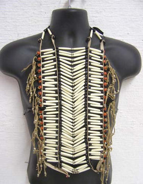 Economy White Native American  Breastplate
