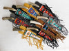 Native American Beaded Fringed Knife Sheaths