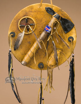 Native American Indian Tomahawk Shield