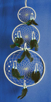Triple Indian Dream Catcher