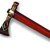 Miniature Brass Smoking Tomahawk