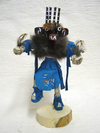 6" Navajo Made Four-Horn Warrior Kachina Dancer Doll