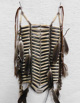 15" Native American Navajo Made Breastplate