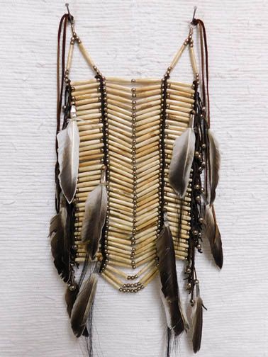 15" Native American Navajo Made Breastplate