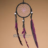 3" Native American Navajo Dream Catcher -Purple