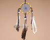 2.5" Navajo Buffalo Bone Dreamcatcher