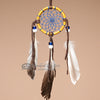 2.5" Navajo Buffalo Bone Dreamcatcher