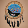 20" Navajo Native American Rawhide War Shield