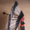 Native American Black Barred Turkey Warbonnet