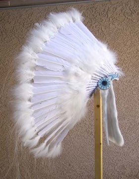 Native American Wedding Bonnet