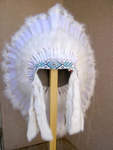 Native American Wedding Bonnet